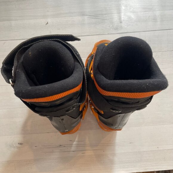 Rossignol radical‎ orange ski boots mens size 7 - Picture 5 of 9